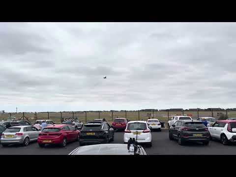 RAF Coningsby, spotters car park.