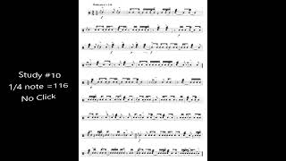 Contemporary Studies-Study #10 - Sight-Reading with Rick - Advanced Intermediate Level