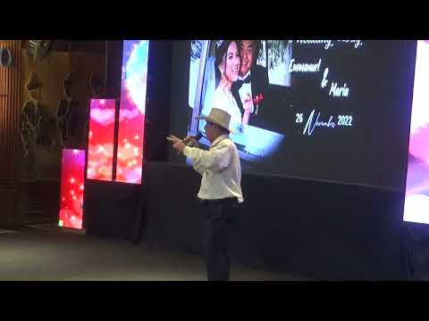 JOHNNY LOWOYON= MONDOM TOBPINAI - at JBorneo Wedding  Party 3 dec 2022