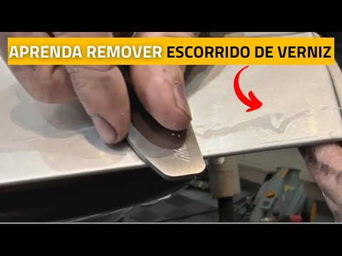 ESSA FERRAMENTA VAI TE SALVAR - REMOVE ESCORRIDO DE VERNIZ DA PINTURA DO CARRO DE FORMA FÁCIL