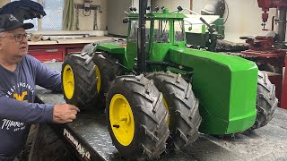 JD 8850 Tractor, December 1st almost finished.