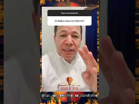 Pr. Denilson Lima | Satanás não mora no Inferno #shorts #reflexão #biblia #diabo #inferno #yearofyou