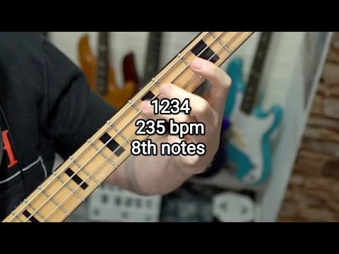 1234 235 bpm 8th notes
