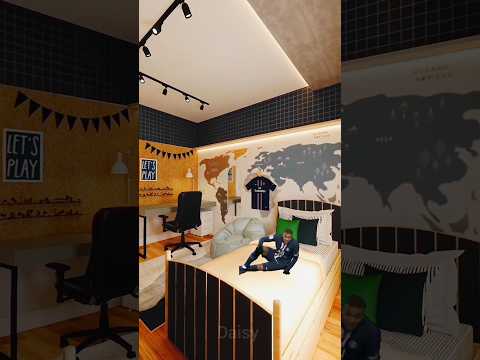 Teen Boys Bedroom design ⚽