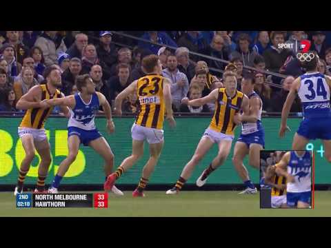Round 13 AFL Highlights - North Melbourne v Hawthorn