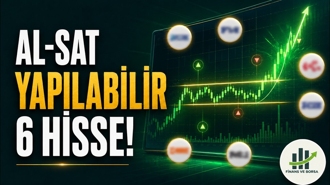 Bandın Dışına Çıkmış Al-Sat için Uygun 6 Hisse!