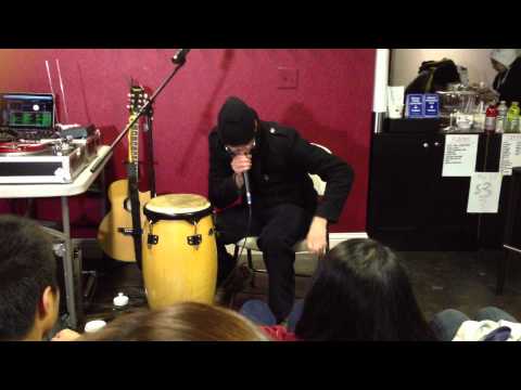 MCEucalips Live Looping, Drums and Beatbox at Luscious Froyo in Santa Clara