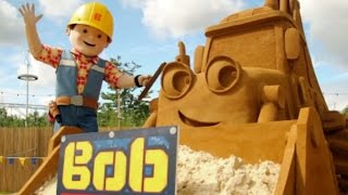 Bob the Builder's GIANT Sand Sculpture!