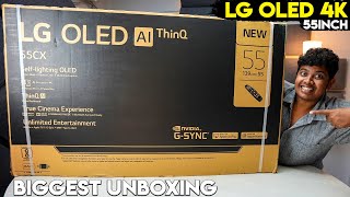 UNBOXING LG OLED 4K TV Worth Over 15 LAKH  55 Inch