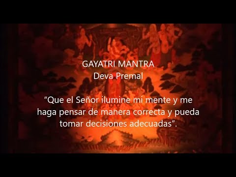 Gayatri Mantra  Sub Títulos español. Deva Premal. Para pedir por  tu propia sabiduría.