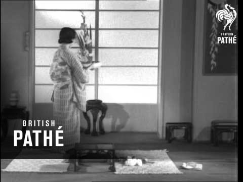 Japanese Flowers Issue Title - Saxon To Norman (1937)