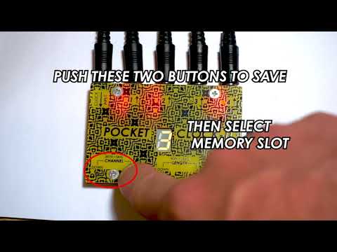Moffenzeef Modular POCKET CLOCK-IT 4 Channel Clock Divider and Random Trigger Sequence Generator image 3
