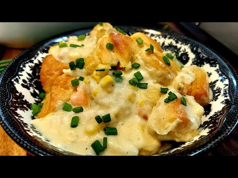 Southern Chicken Pot Pie with Pillsbury Biscuit Crust