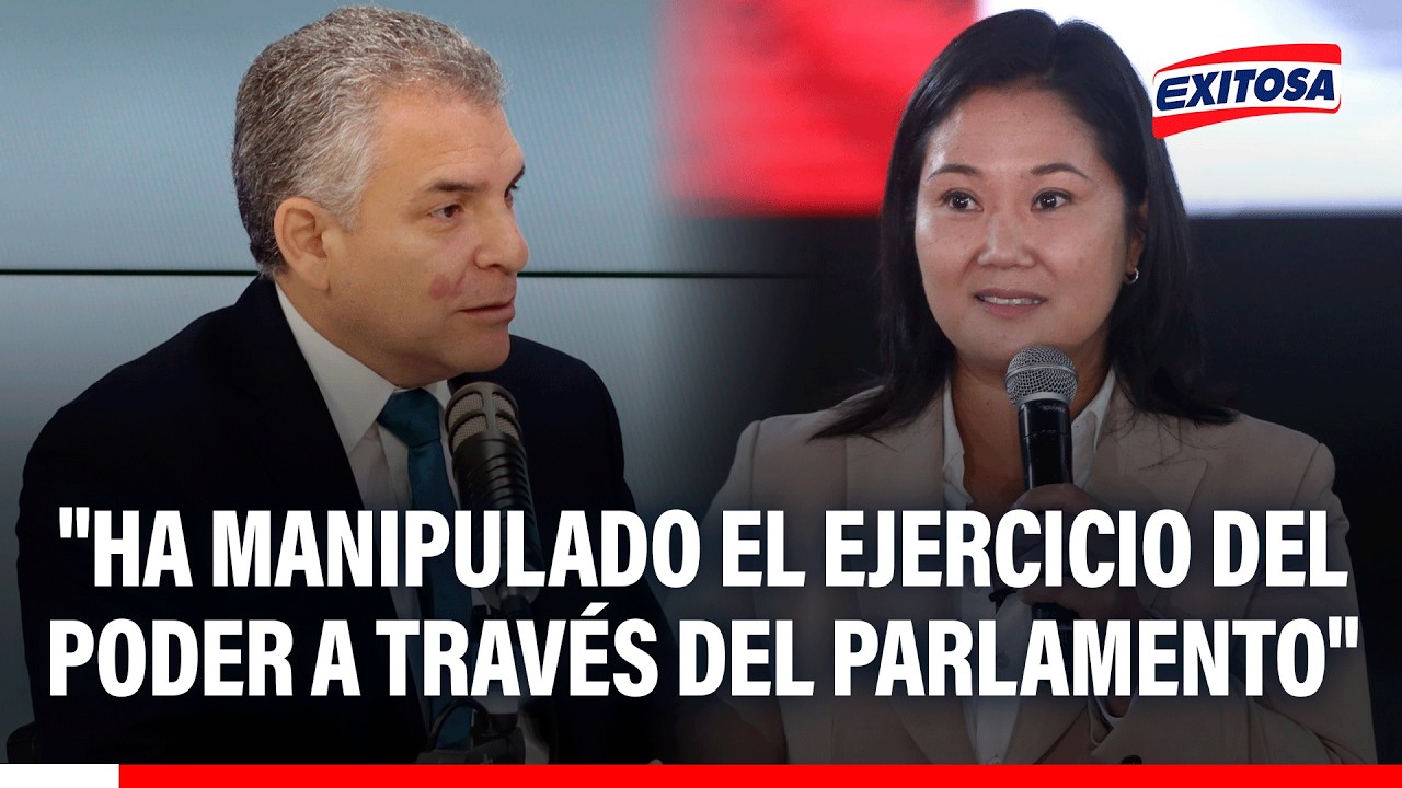🔴🔵 Rafael Vela sobre Keiko Fujimori: "Ha manipulado el ejercicio del poder a través del parlamento"