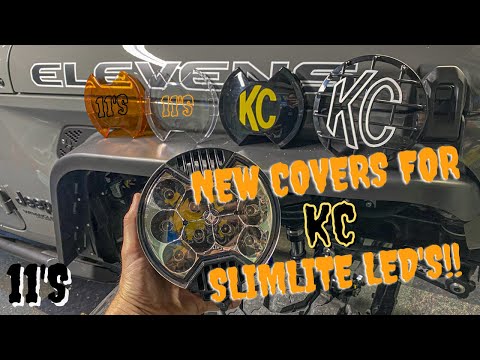 Covers for the KC SlimLite LED’s are finally here!!