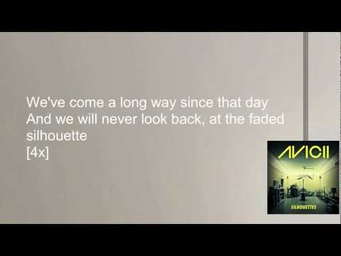Avicii - Silhouettes (Lyrics Video)