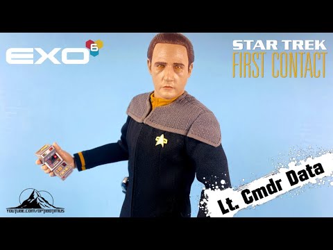 EXO-6 Star Trek: First Contact 1/6th Scale Lieutenant Commander DATA Video Review