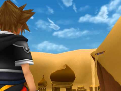 Kingdom Hearts II, English cutscene: 468 - The Magic Carpet - HD 720p