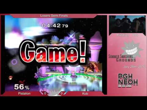 SSG 2 - Melee - Pistallion (Marth) vs Kob (Fox)