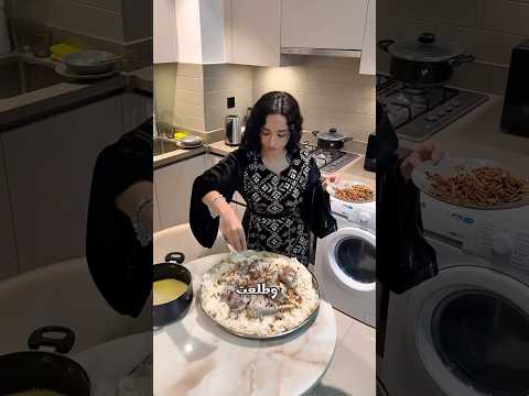 عملت منسف في دبي♥️ #اكسبلور #shortvideo #shorts #food