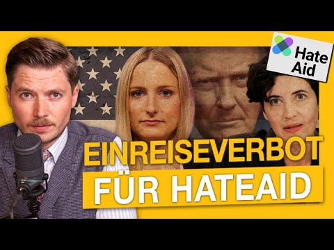 Entry ban for HateAid activists! Trump means business & German politicians are outraged!