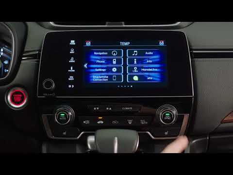 How to use the Climate Controls on Honda's Display Audio System