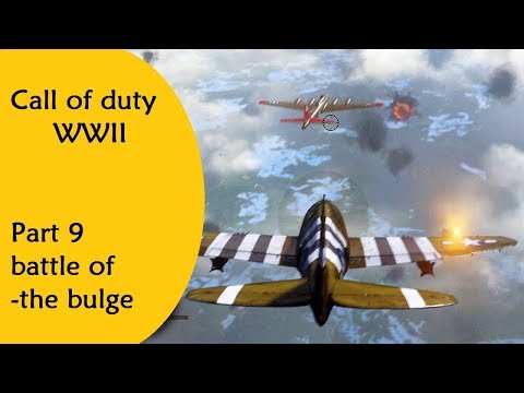 Call of Duty: WWII Walkthrough Part 9 battle of the bulge HD
