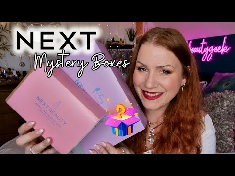 UNBOXING 2 NEW MYSTERY BEAUTY BOXES FROM NEXT - BUT ARE THEY ANY GOOD?