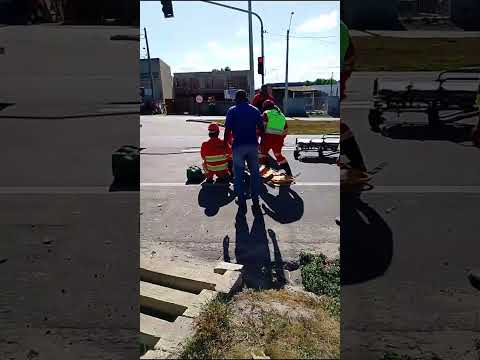 Carreta avança sinal e atinge motociclista em Sooretama.