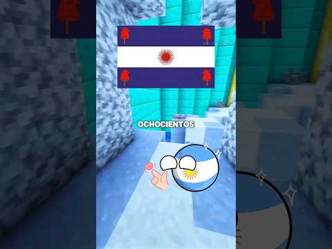 La Bandera de Argentina Antes y Ahora 🇦🇷 #countryballs