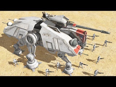 ULTIMATE STAR WARS MOD: Clone Troopers vs CIS Battle Droids - Men of War: Assault Squad 2