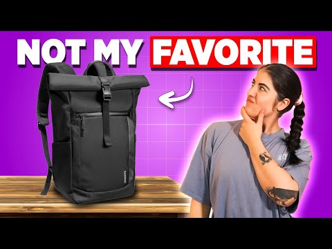 Tomtoc Navigator-T61 Rolltop Backpack Review