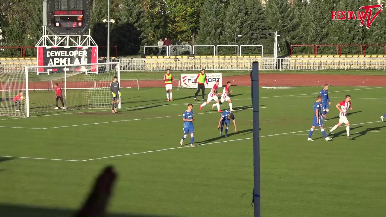WIDEO: Resovia - Lech II Poznań 3-2 [BRAMKI]