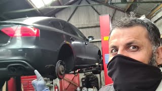 how to remove Audi wheel arch lining clips 4k