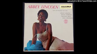 Abbey Lincoln - When A Woman Loves A Man - 1957 Jazz Vocals - Sonny Rollins