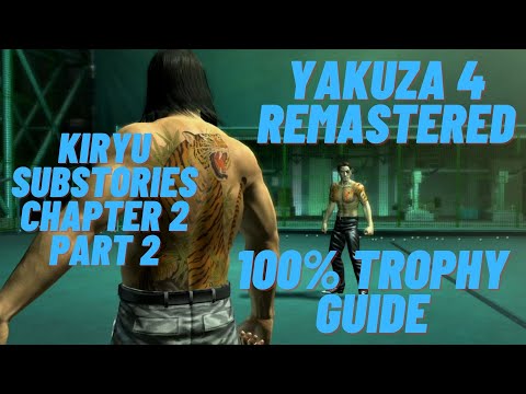 Substories Kiryu Chapter 2 Part 2 - Yakuza 4 Remastered 100% Trophy Guide