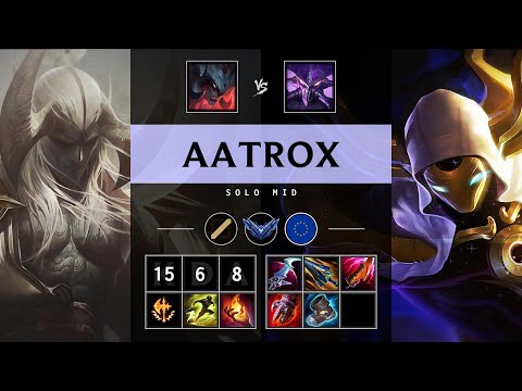Aatrox Mid vs Kassadin - EUW Diamond Patch 25.S1.3