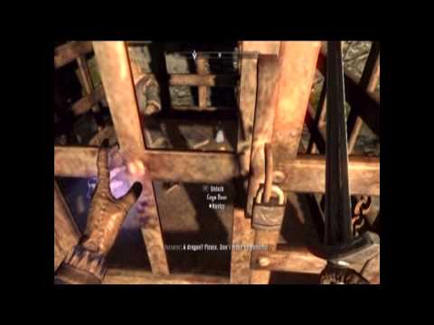 Lets Play Skyrim Part 2-Dark Elf Destruction Mage