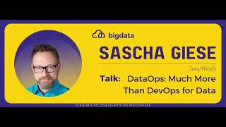Sascha Giese: DataOps: Much More Than DevOps for Data