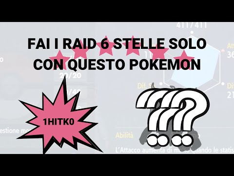 Come fare raid 6 stelle in solo - Pokemon Scarlatto