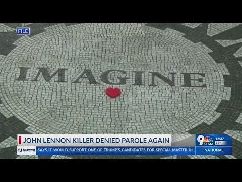 John Lennon’s killer denied parole for 12th time