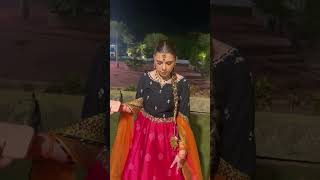 Hot Pink Raw Silk Lehenga Choli - Video 3