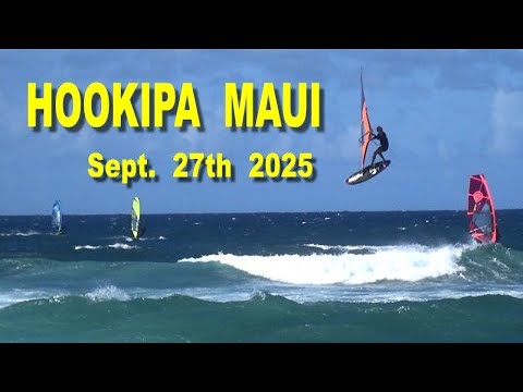 🔥Hookipa Windsurfing Madness – Double Loops & Legends in Action! 🌊🌊🌊 #maui #windsurfing
