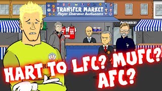 JOE HART to Liverpool? Man Utd? Arsenal? Transfer Market #3