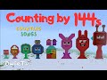 Counting By 144s Song Minecraft Numberblocks Counting Songs For Kids Math And Number Songs