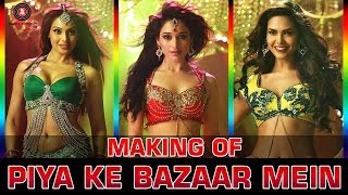 Making Of Piya Ke Bazaar Mein | Humshakals | Saif, Ritiesh, Bipasha, Tamannah & Esha