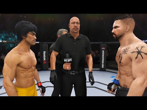 БРЮС ЛИ vs ЮРИЙ БОЙКА Бой в UFC / Bruce Lee vs YURI BOYKA