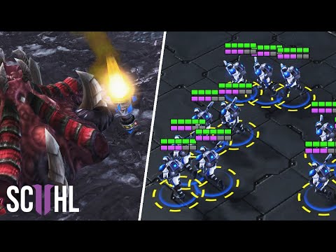 Cure's MASS GHOST STRATEGY - Starcraft 2: Cure vs. Rogue