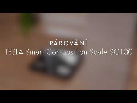 TESLA Smart - Chytrá osobní váha - obsah balení a párování