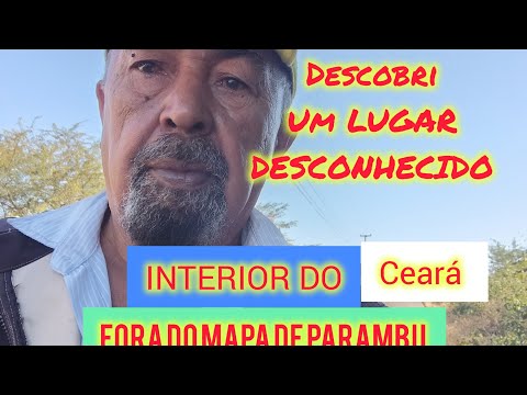 ENCONTREI  UM ☝️ LUGAR  ESQUECIDO.    PRÓXIMO  A  PARAMBU CE. 